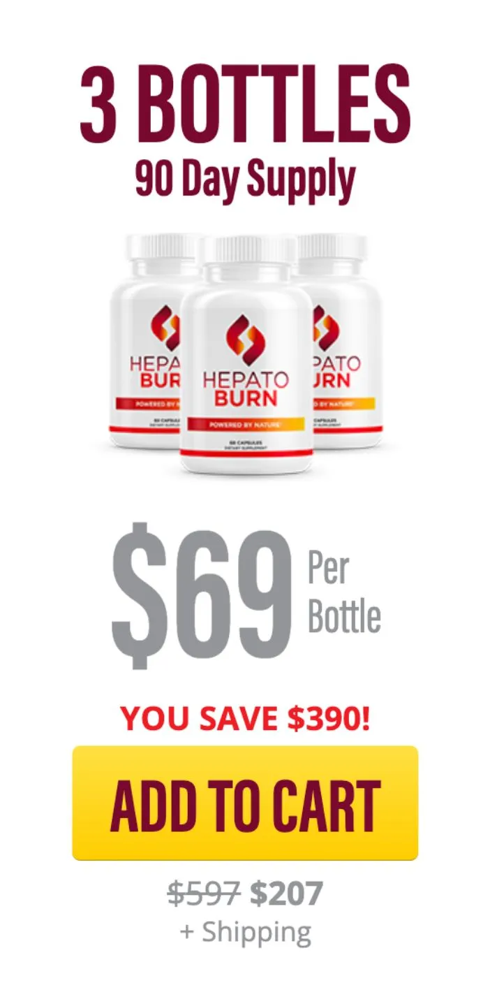 hepatoburn 3 bottles